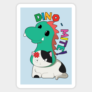 Dino Mite Cat Magnet